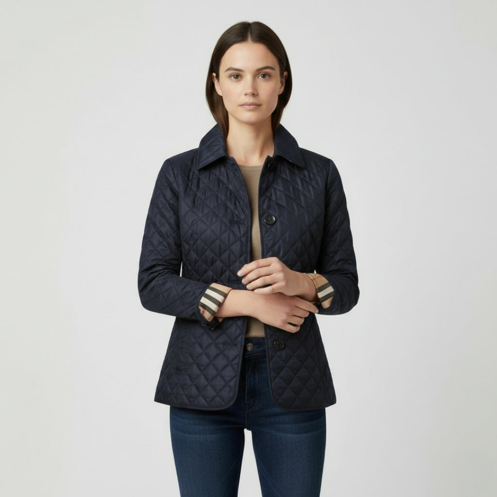 CHLOE Single-Breasted Turn-Down Collar Jacket