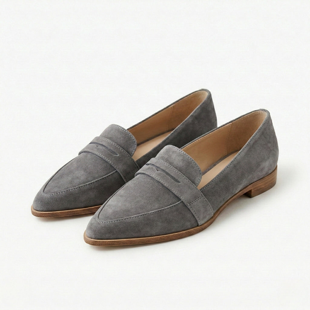 SELENA Pointed Toe Loafers