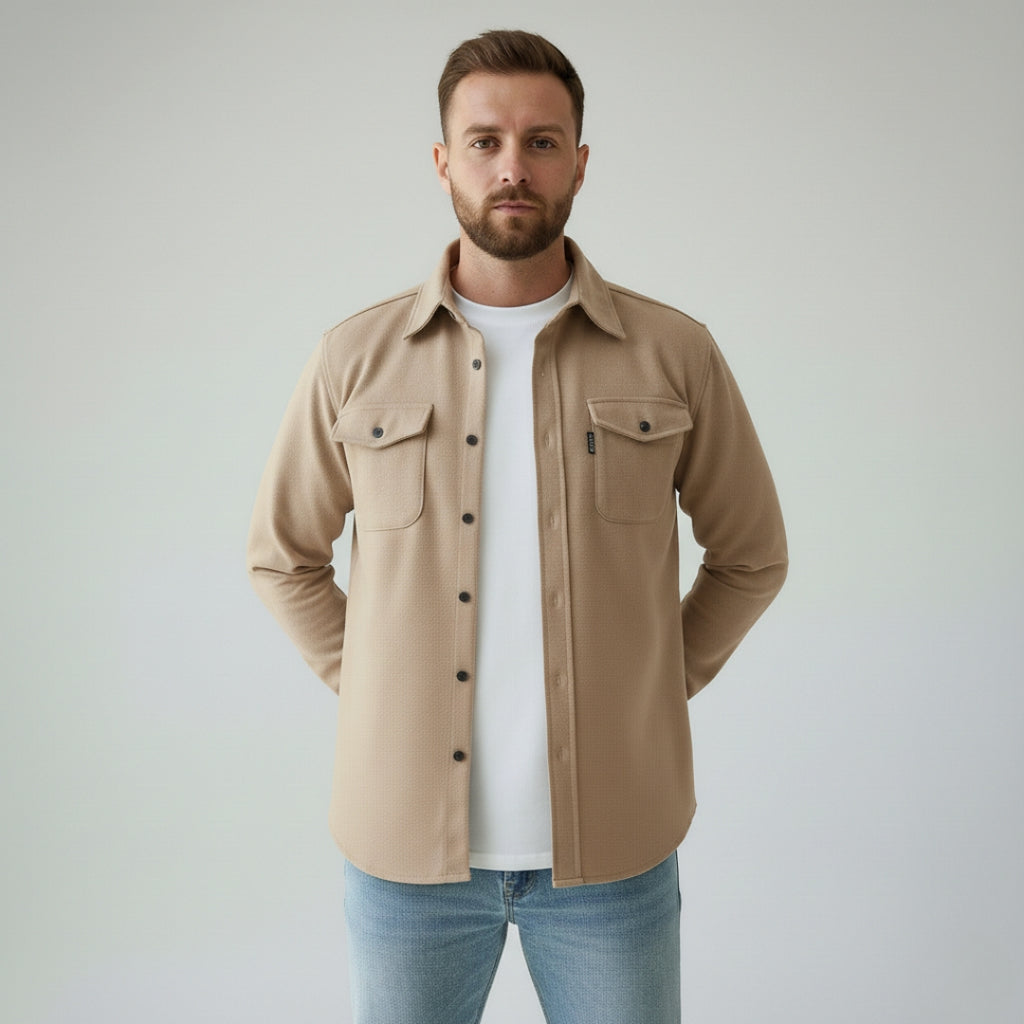 THEO Casual Cotton Blend Shirt