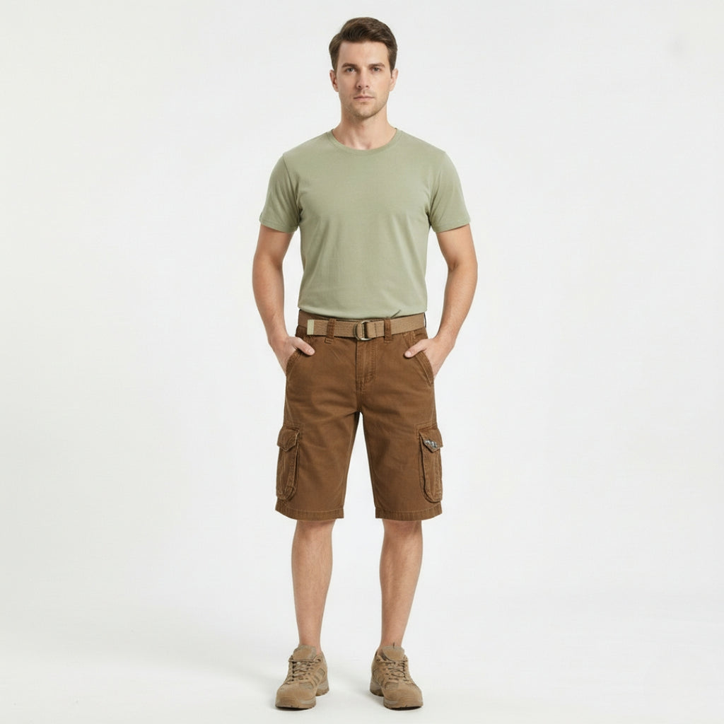 AXEL Military Straight Cargo Shorts
