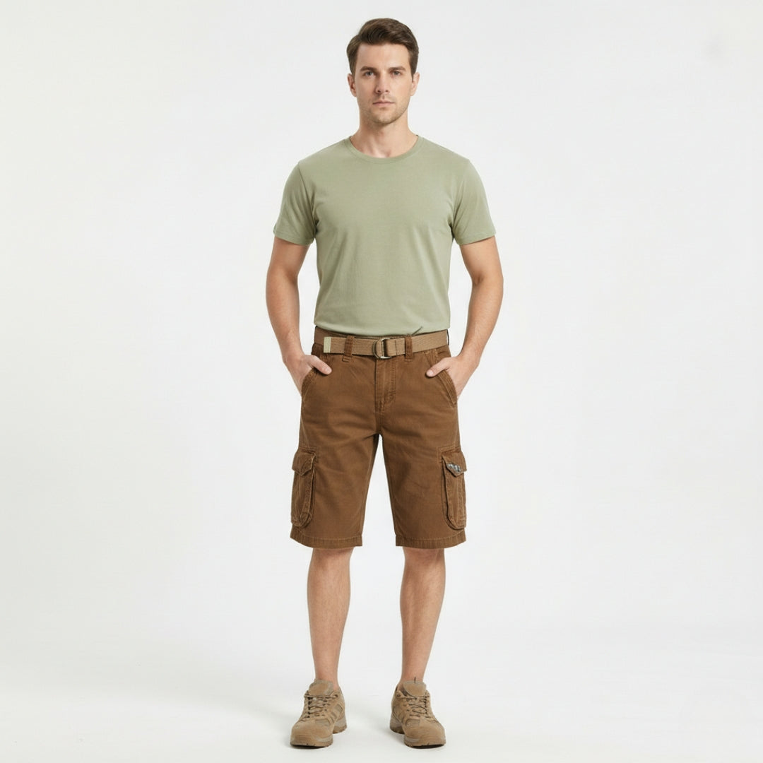 AXEL Military Straight Cargo Shorts