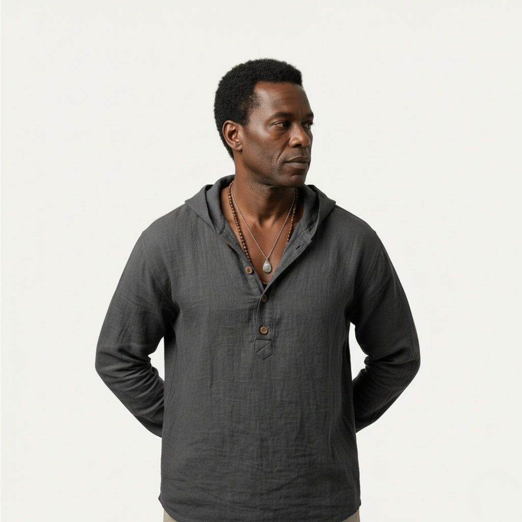 EDWARD Cotton Pullover Shirt