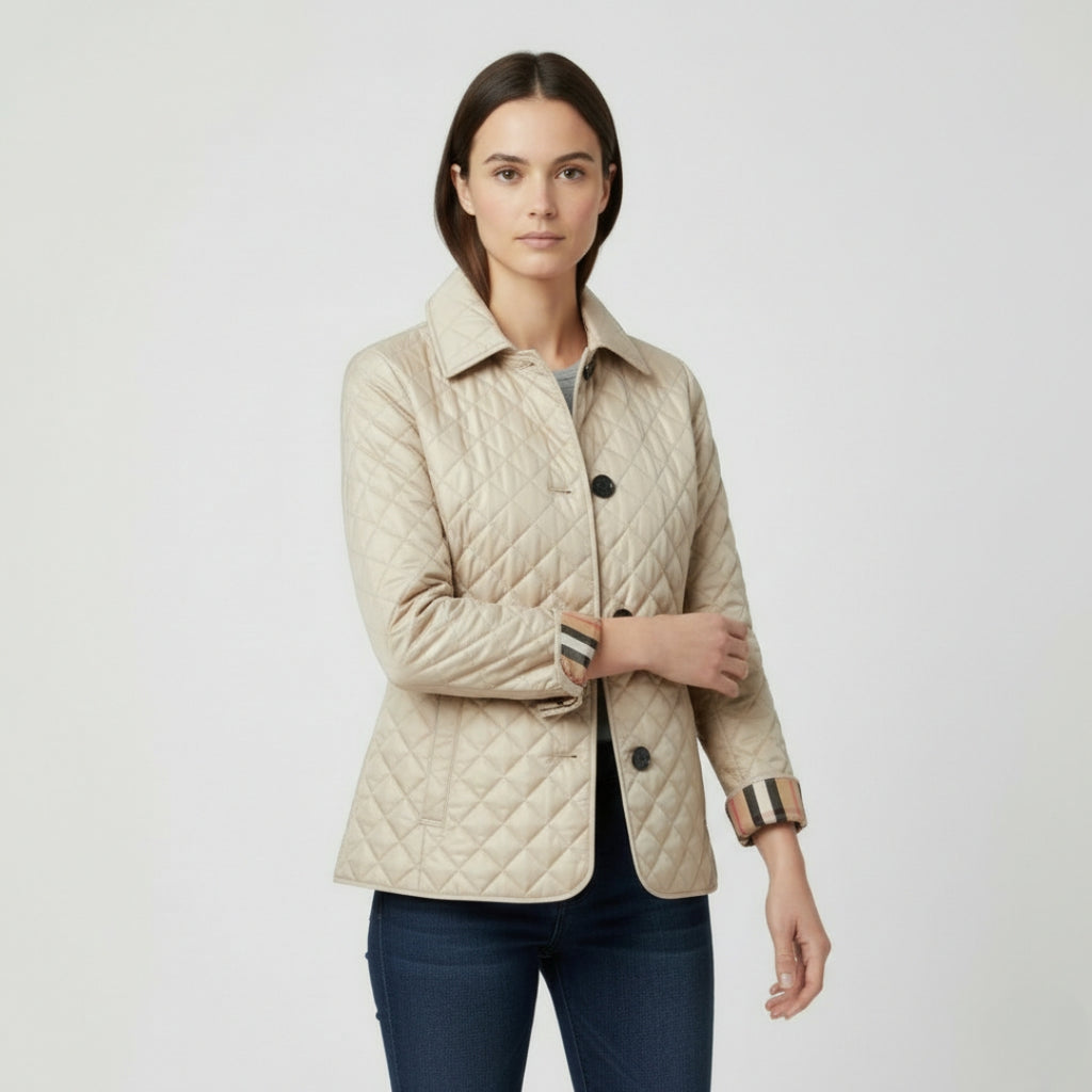 CHLOE Single-Breasted Turn-Down Collar Jacket
