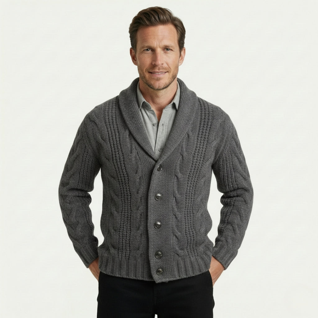 ARTHUR Knit V-Neck Cardigan