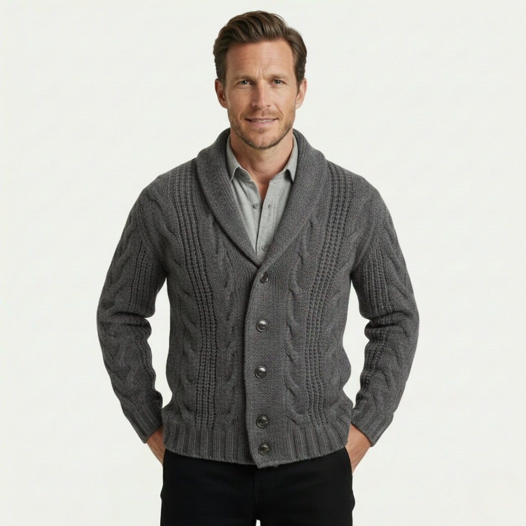 ARTHUR Knit V-Neck Cardigan