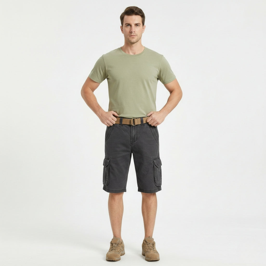 AXEL Military Straight Cargo Shorts