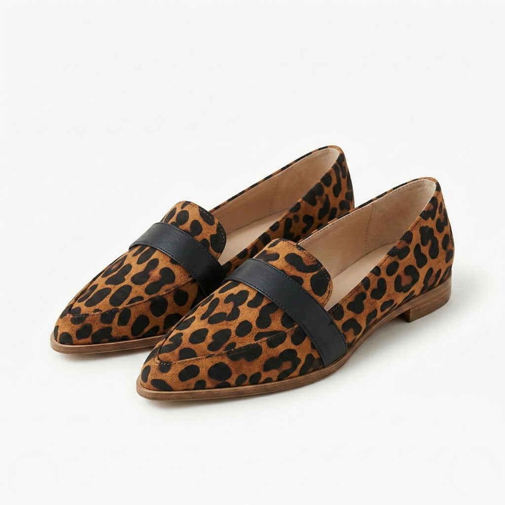 SELENA Pointed Toe Loafers