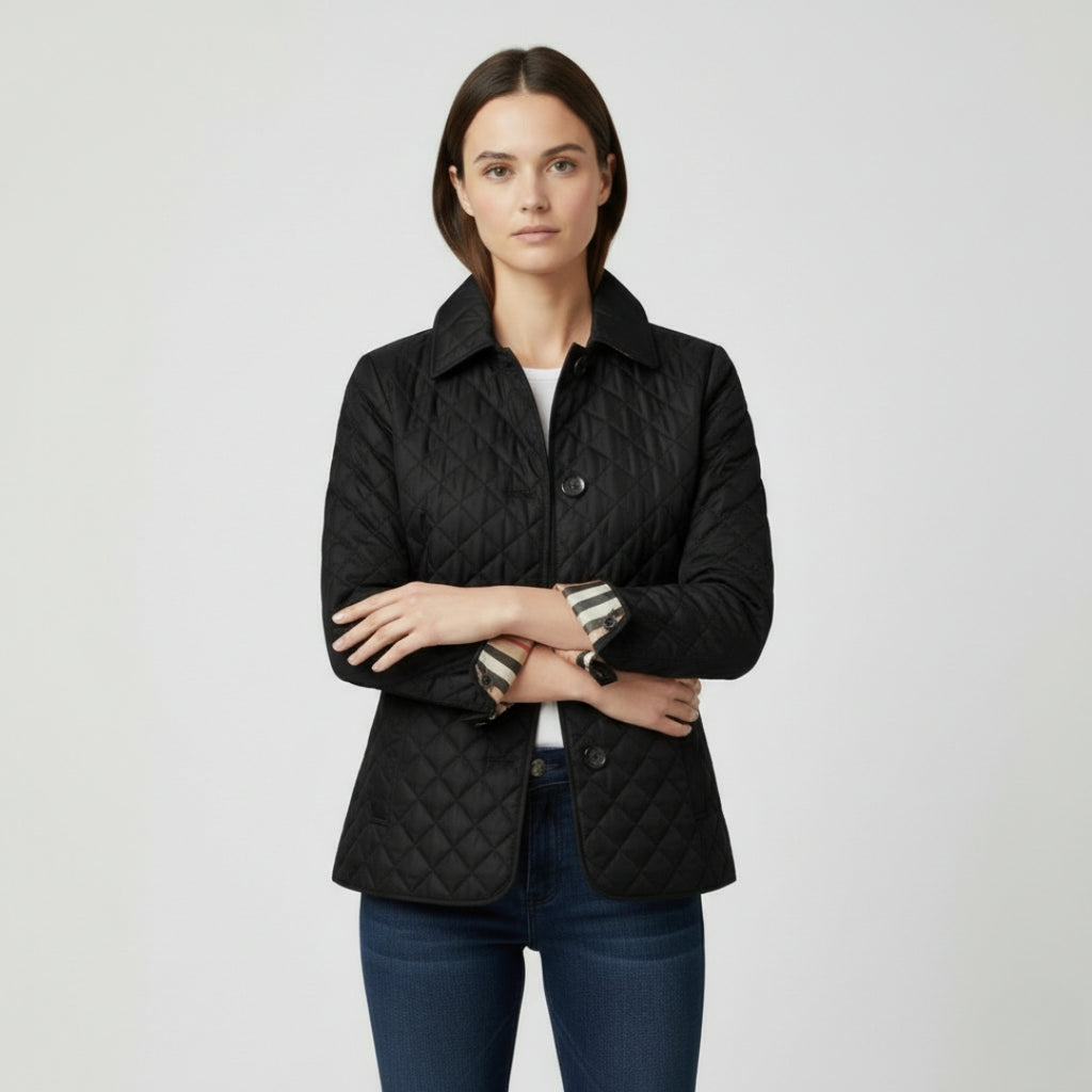 CHLOE Single-Breasted Turn-Down Collar Jacket