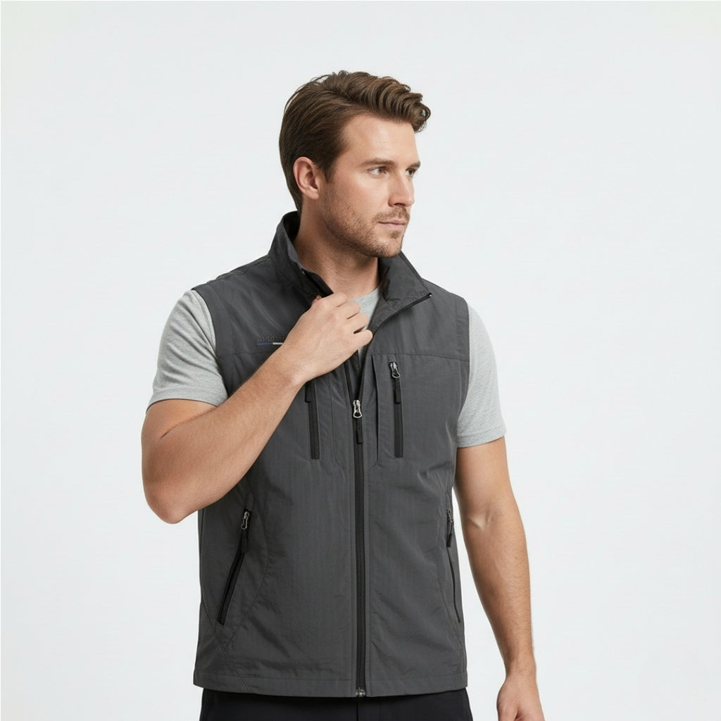 DANIEL Multi-Pocket Mesh Vest