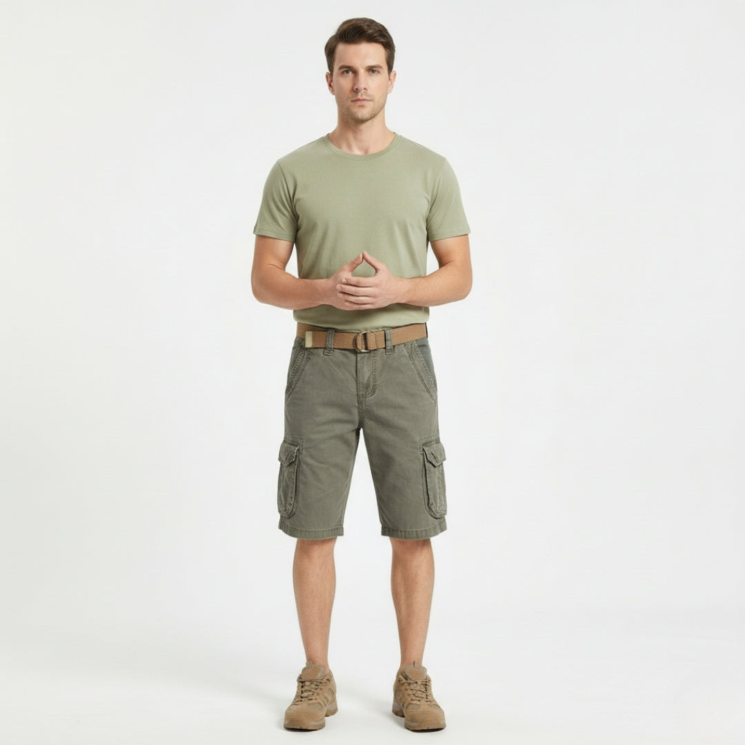 AXEL Military Straight Cargo Shorts