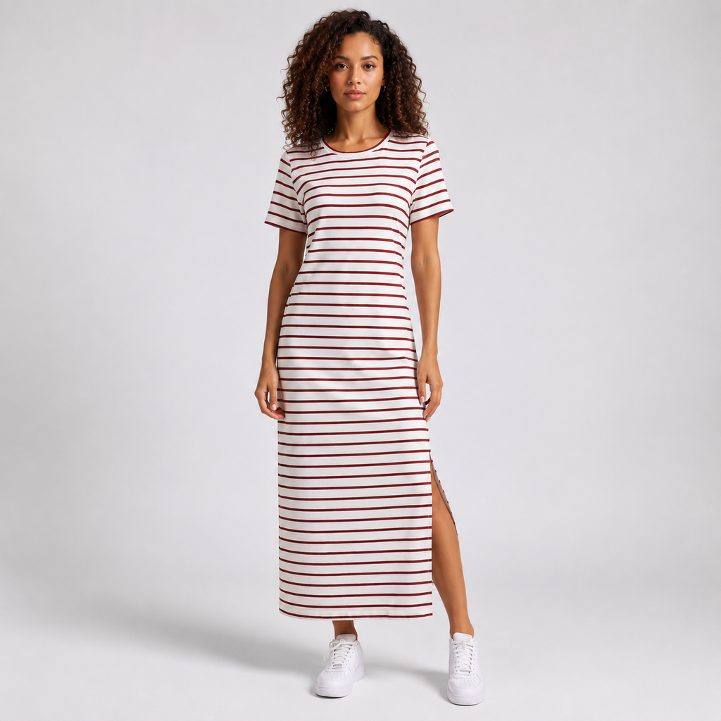 ANTHONIA Racerback Paisley Shift Dress