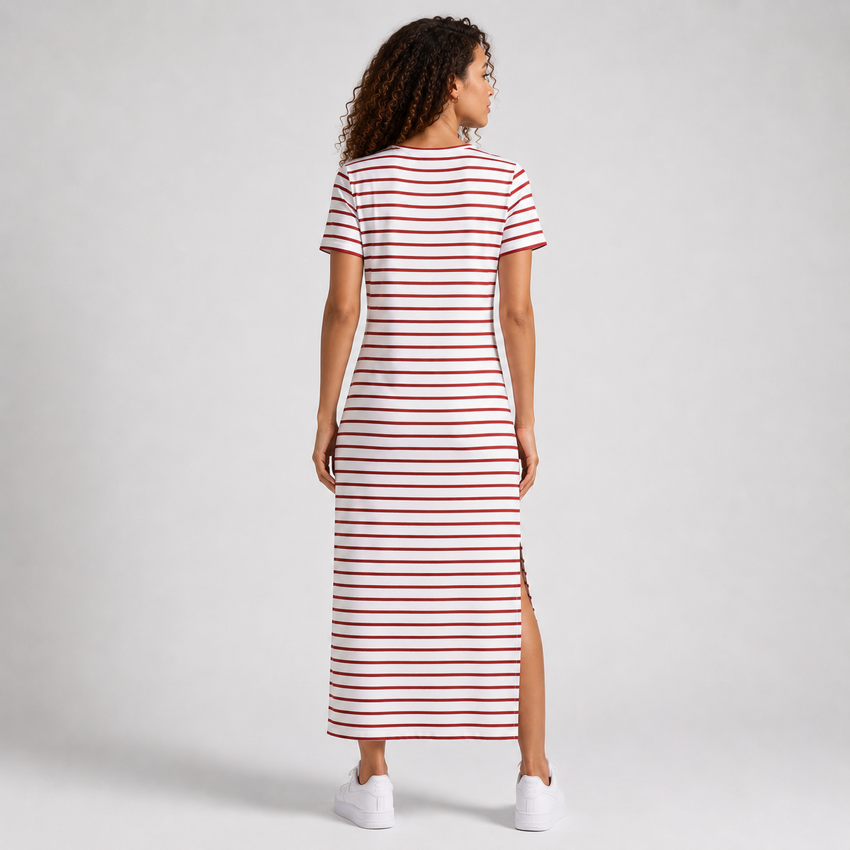 ANTHONIA Racerback Paisley Shift Dress