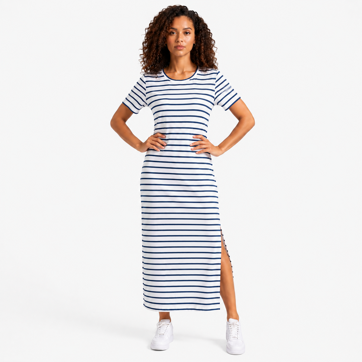 ANTHONIA Racerback Paisley Shift Dress
