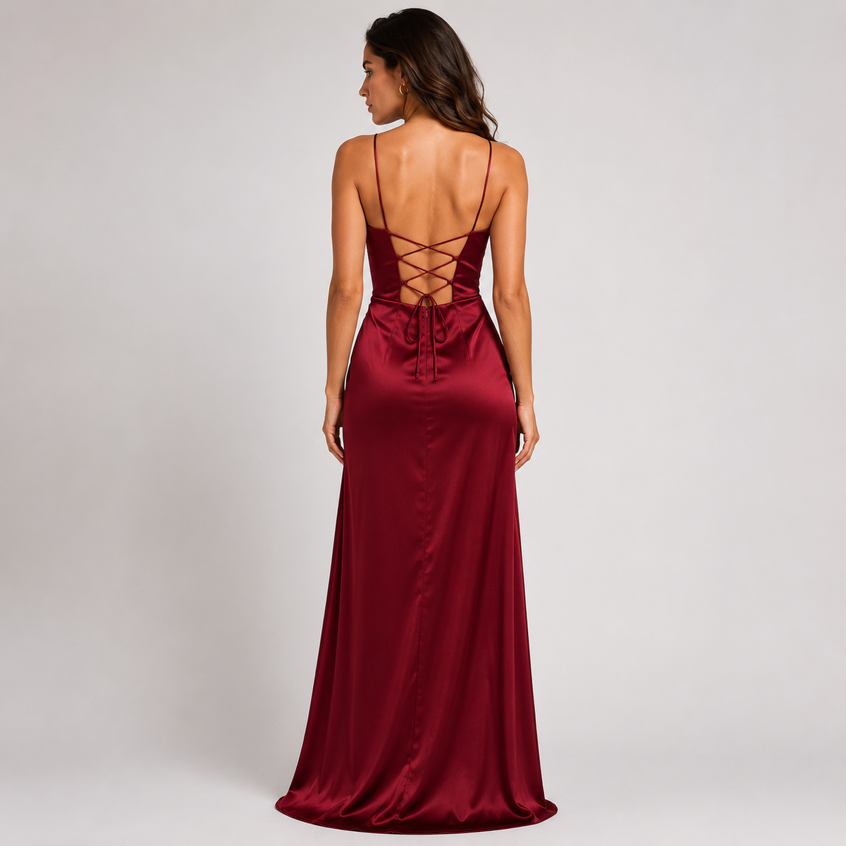 AZALEA Side Slit Maxi Dress