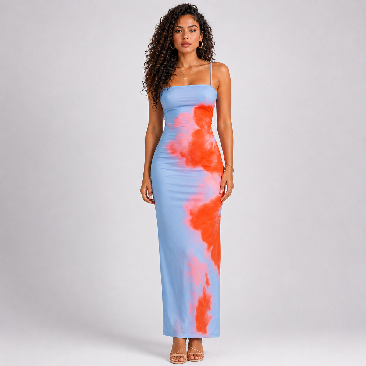 CALISTA Strapless Smooth Midi Dress