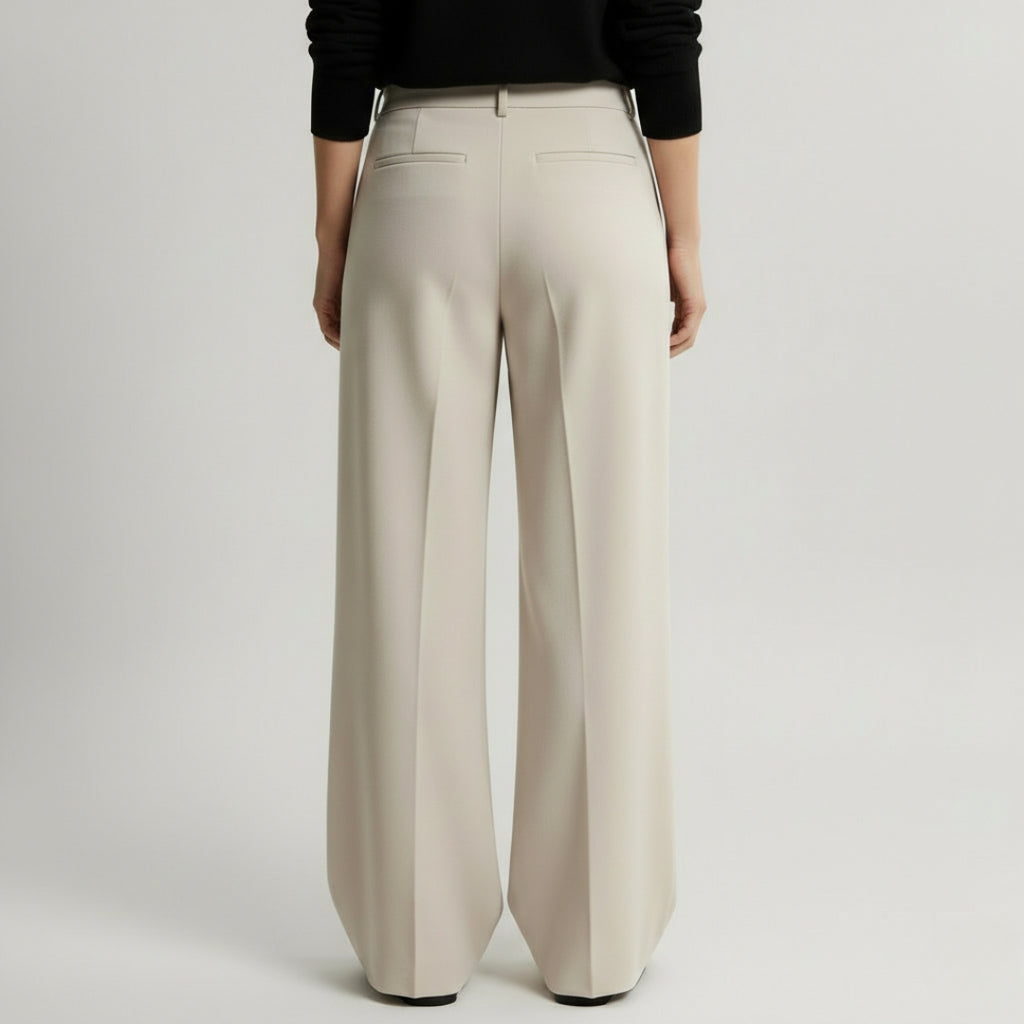 CAMILLE High Waist Wide Leg Pant