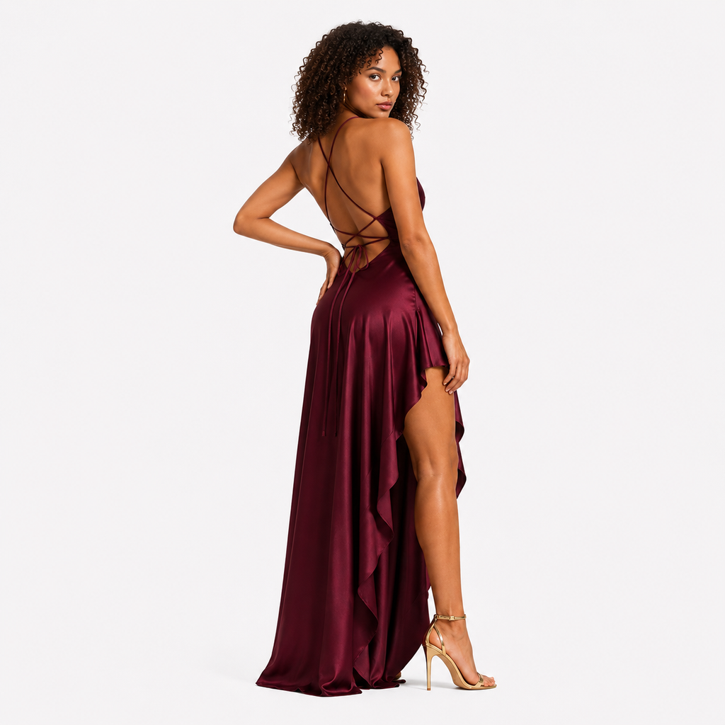 CATALINA Strapless Backless Maxi Dress