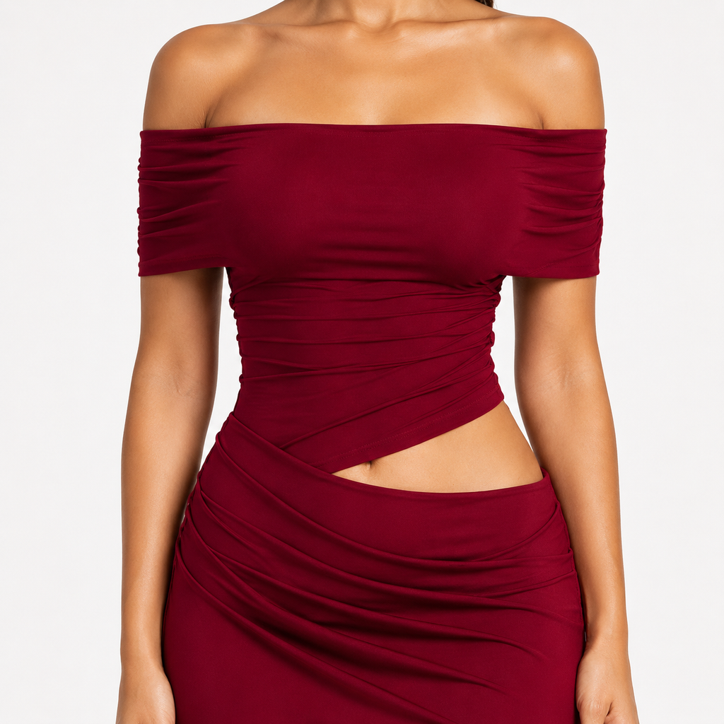 ZAPHIRA Backless Split Maxi Dress
