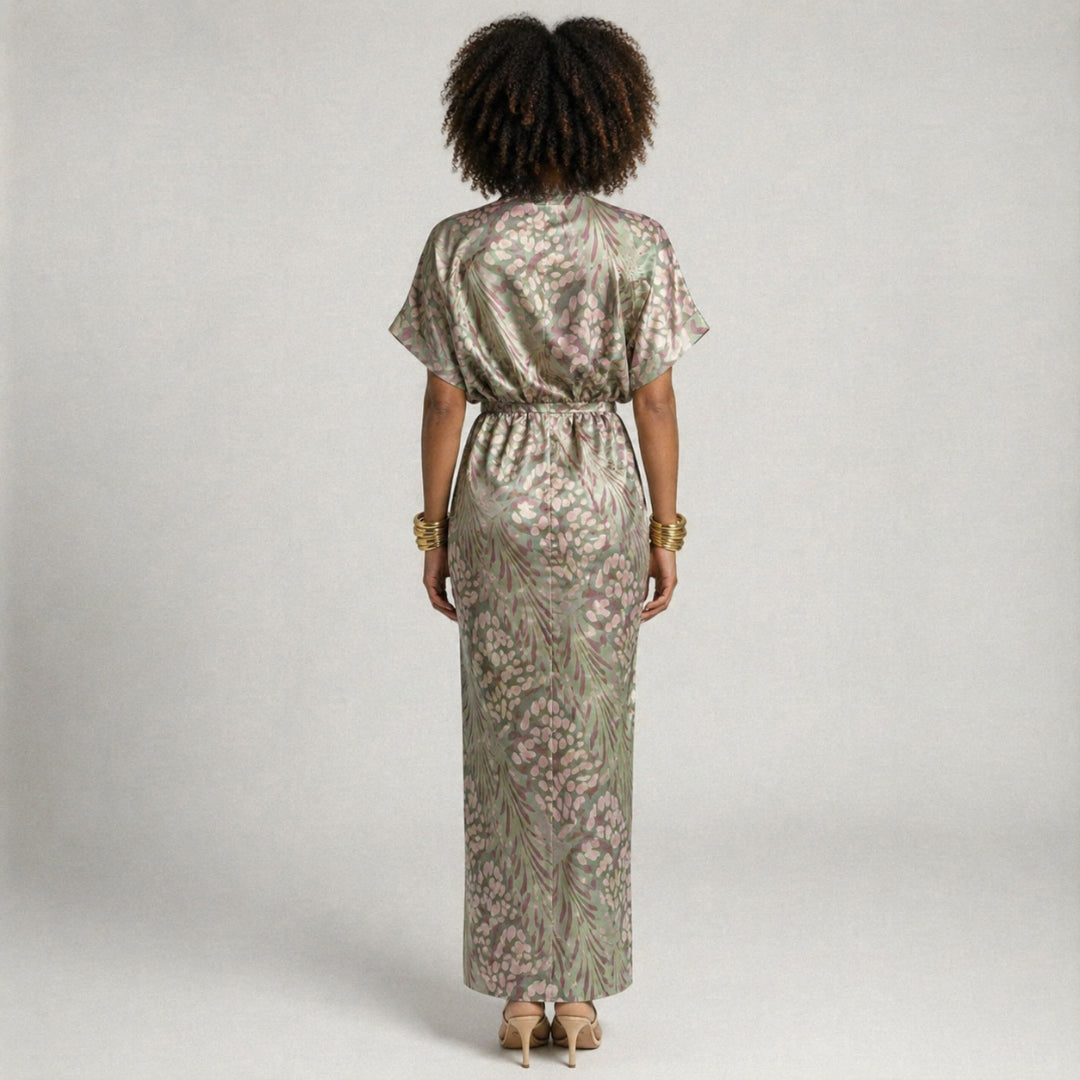 DOMENICA Printed A-Line Dress
