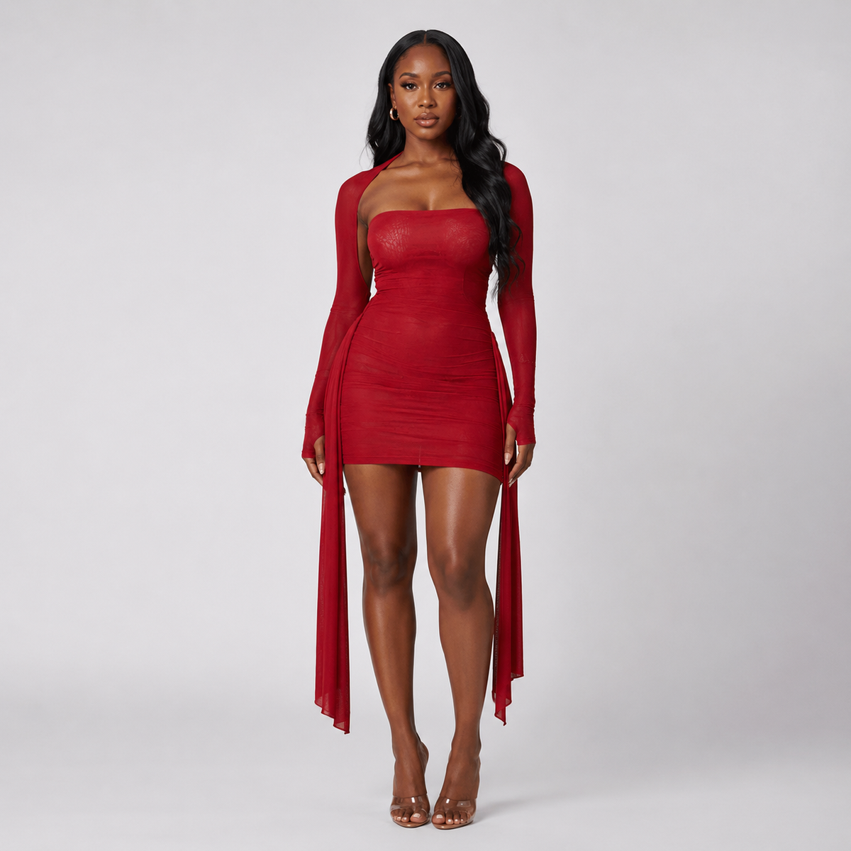 red mini dress graduation Red Midi Dress,short Sleeve Prom Dress,sweet Graduation Dress,custom Made