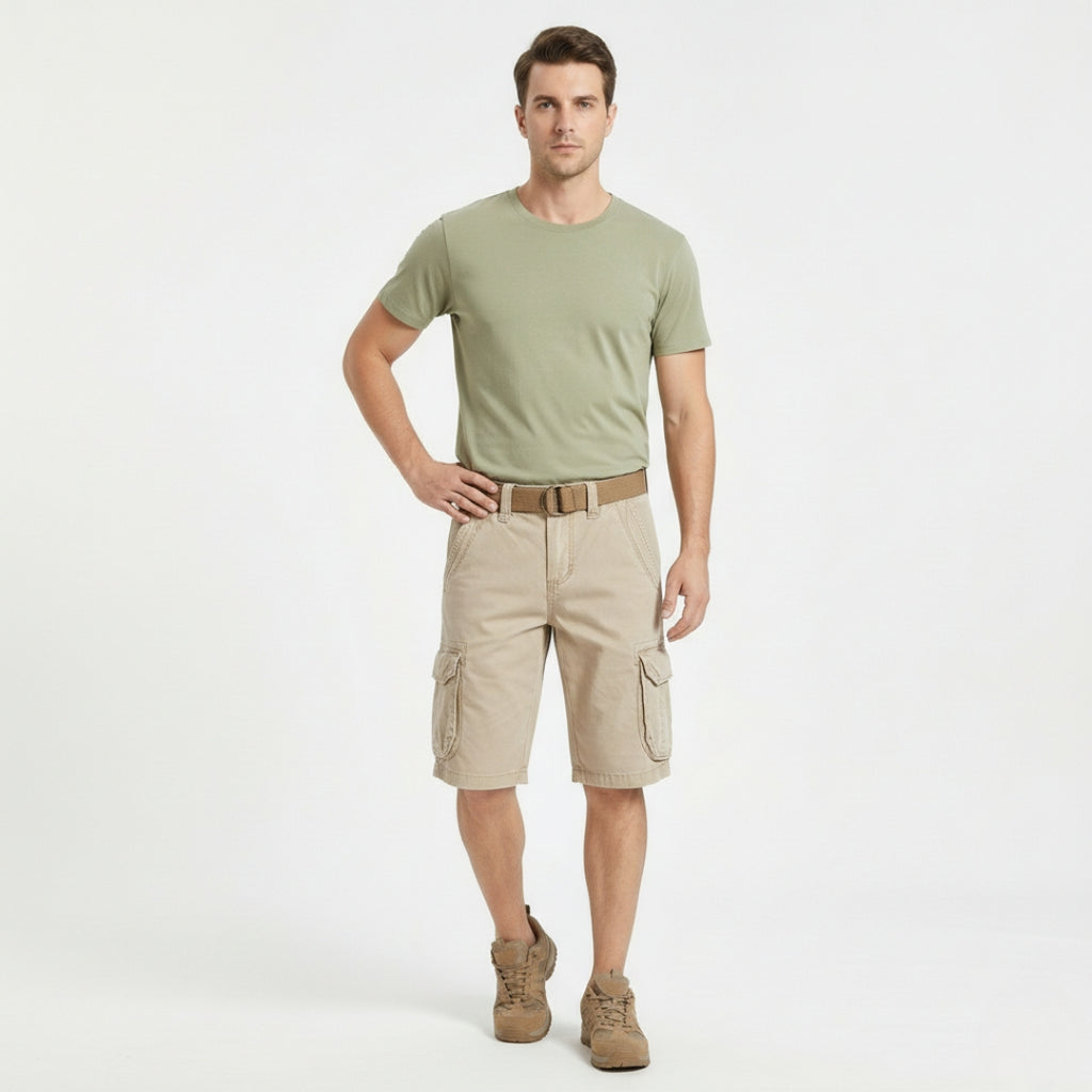 AXEL Military Straight Cargo Shorts