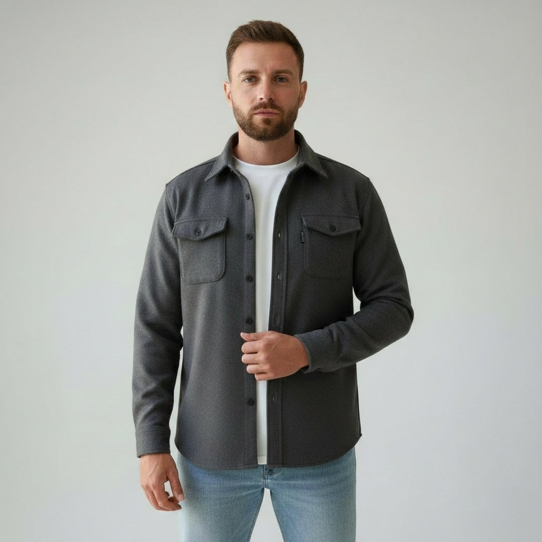 THEO Casual Cotton Blend Shirt