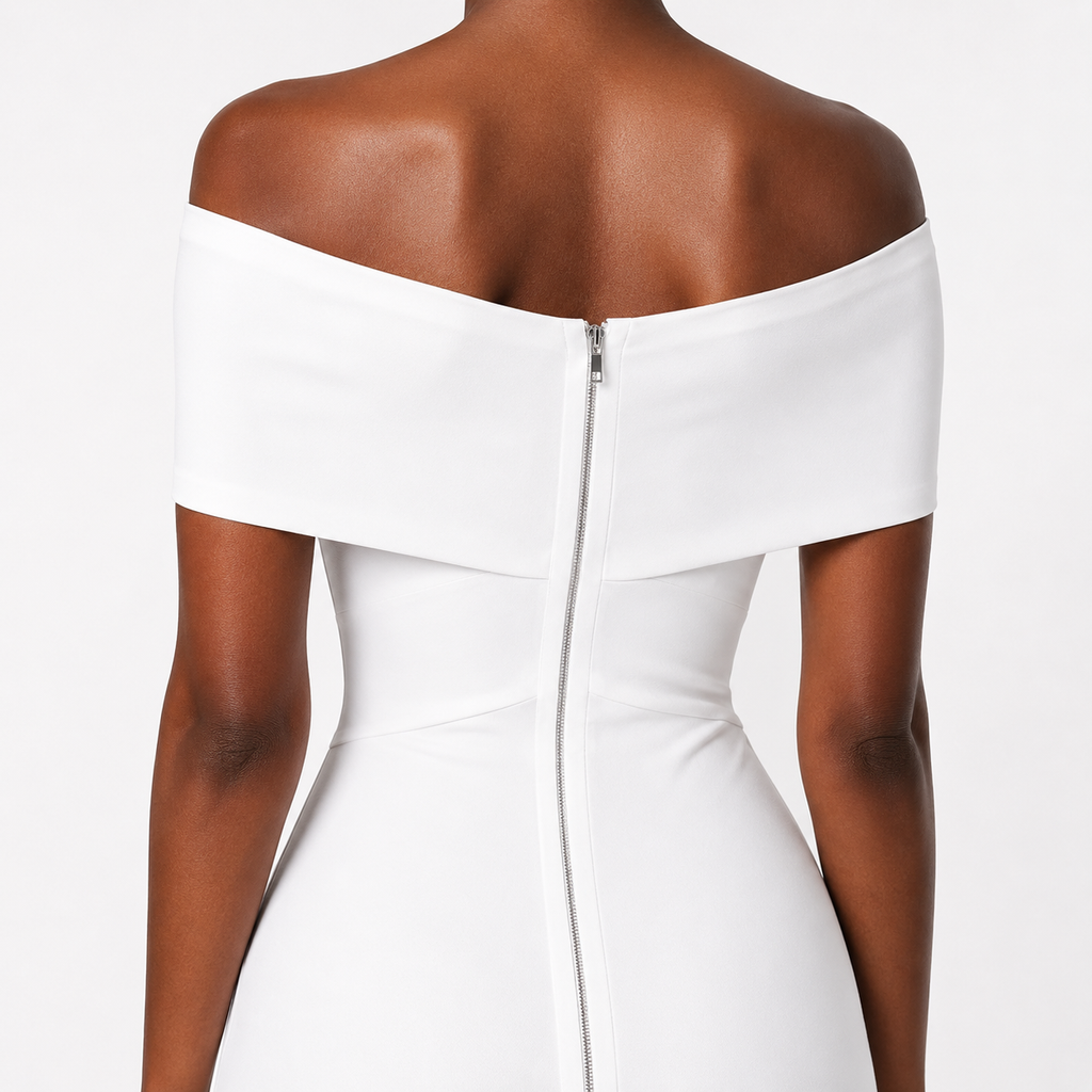 ELARA Off-Shoulder Bandage Mini Dress