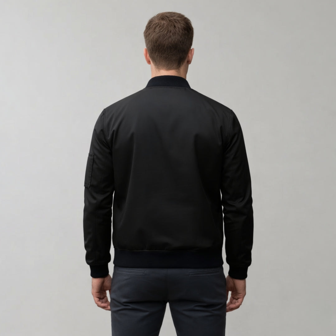 ELIO Cotton Zip-Up Bomber