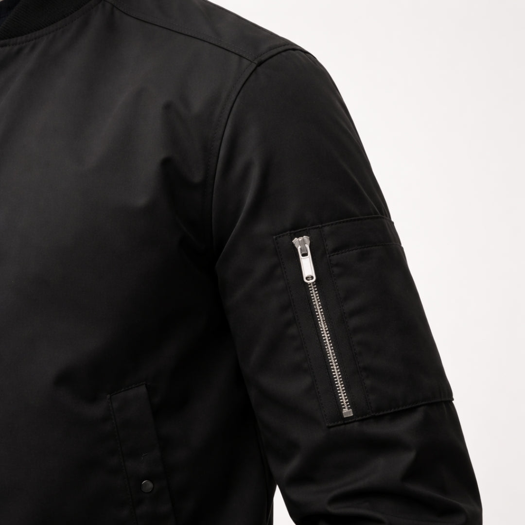 ELIO Cotton Zip-Up Bomber