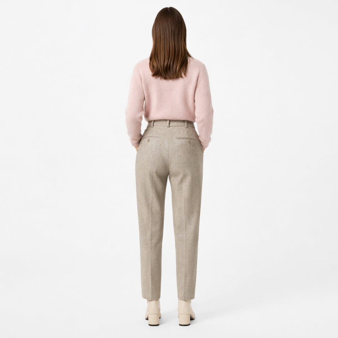 ELISE High Waist Straight Pants