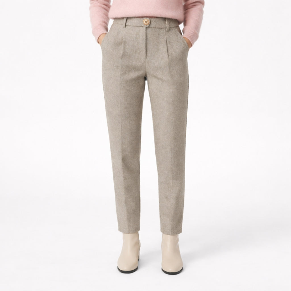 ELISE High Waist Straight Pants