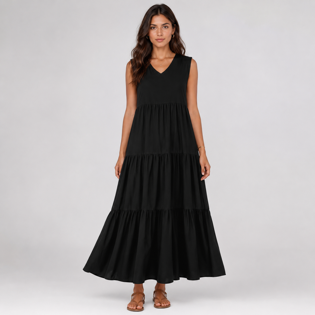 ESMÉE A-Line Lightweight Midi Dress