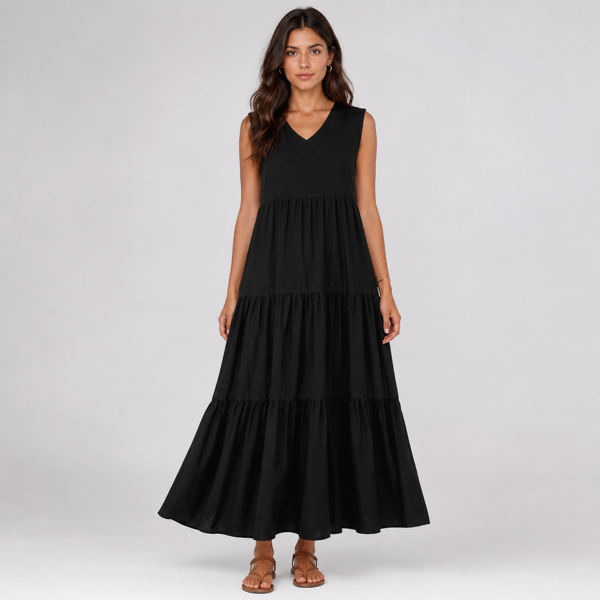 ESMÉE A-Line Lightweight Midi Dress