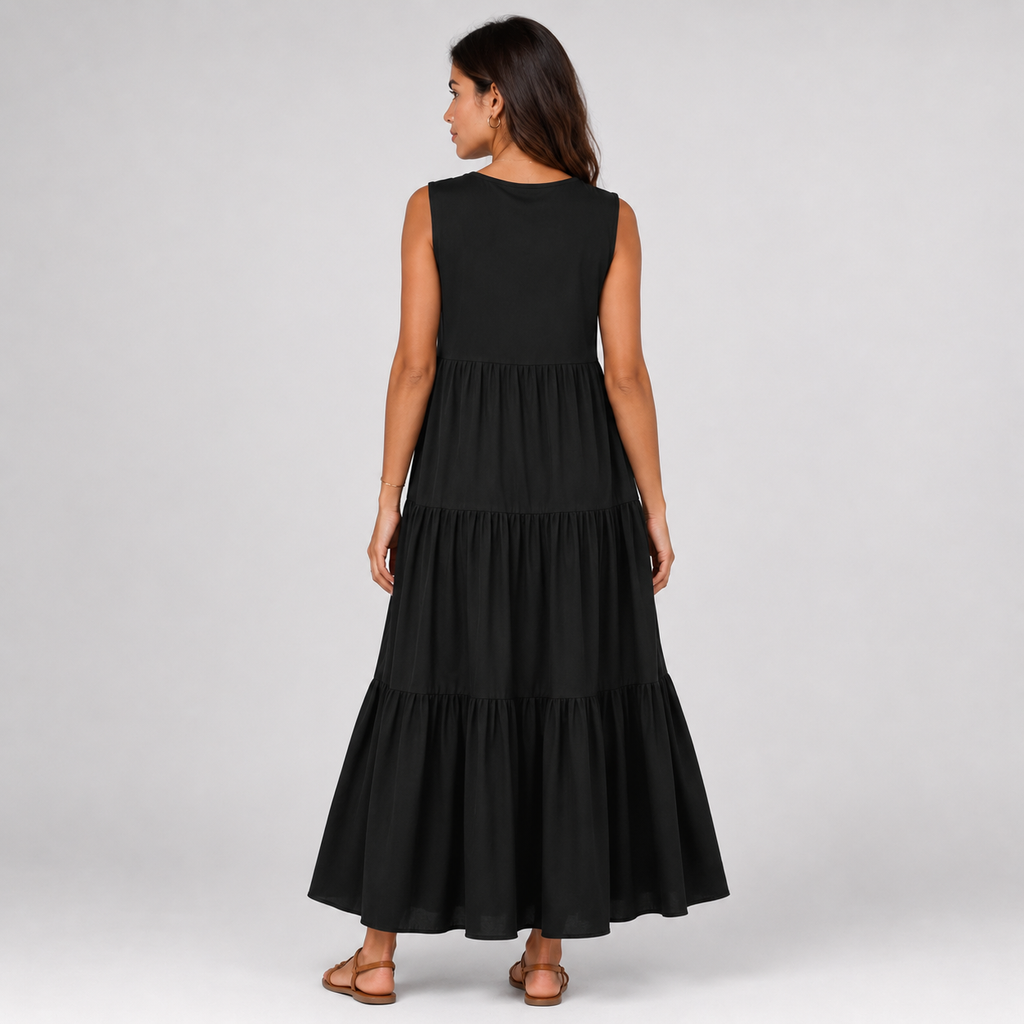 ESMÉE A-Line Lightweight Midi Dress