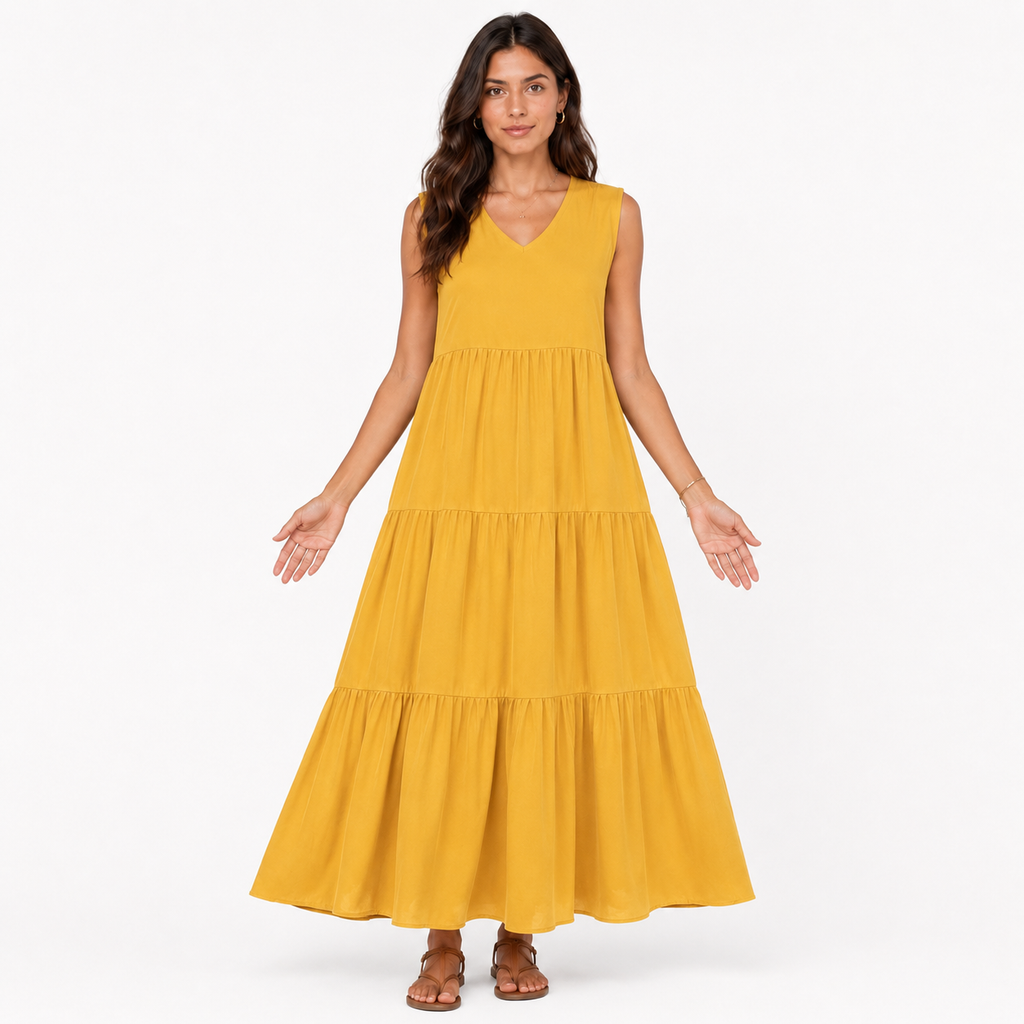 ESMÉE A-Line Lightweight Midi Dress