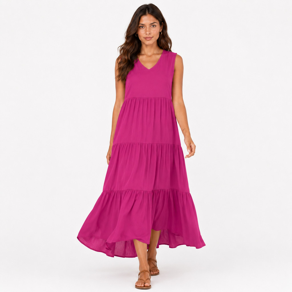 ESMÉE A-Line Lightweight Midi Dress