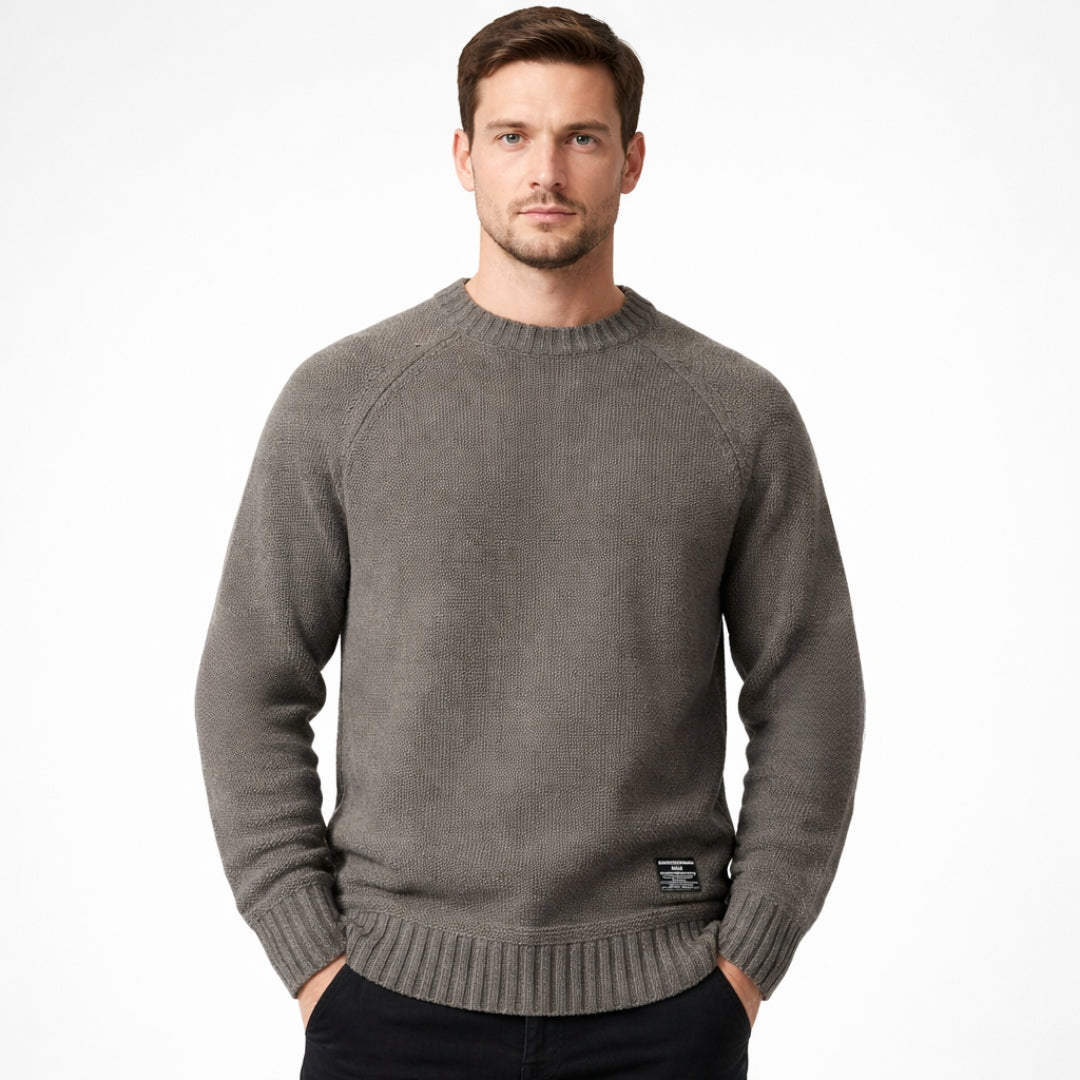 ETHAN Thick Knit Casual Sweater