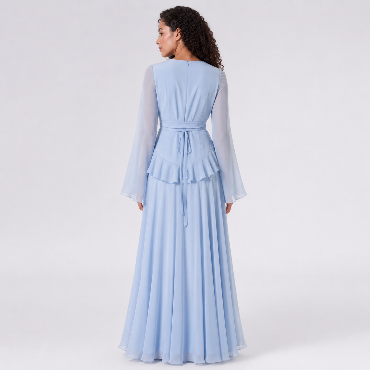FLORENTINE Ruffle Maxi Dress
