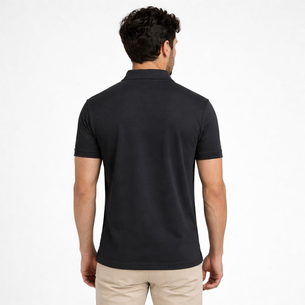 LUCAS Contrast Color Regular Fit Polo