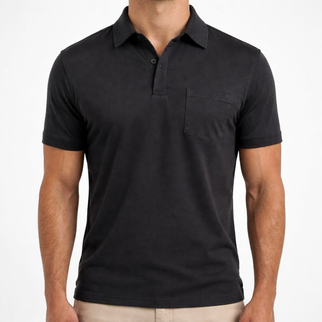 LUCAS Contrast Color Regular Fit Polo