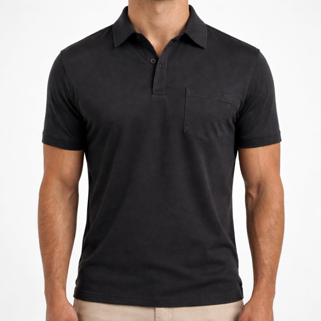 LUCAS Contrast Color Regular Fit Polo