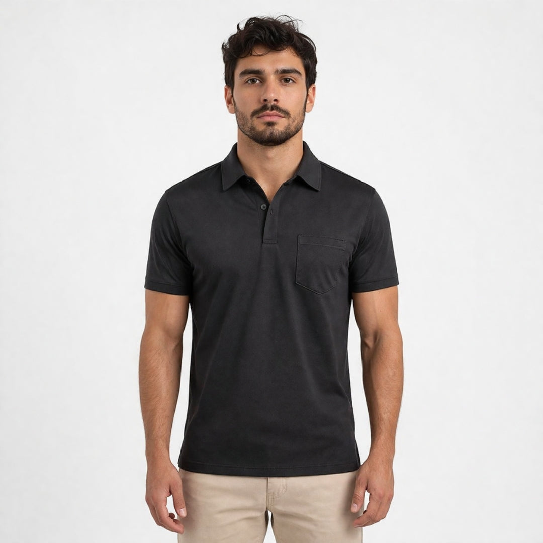 LUCAS Contrast Color Regular Fit Polo