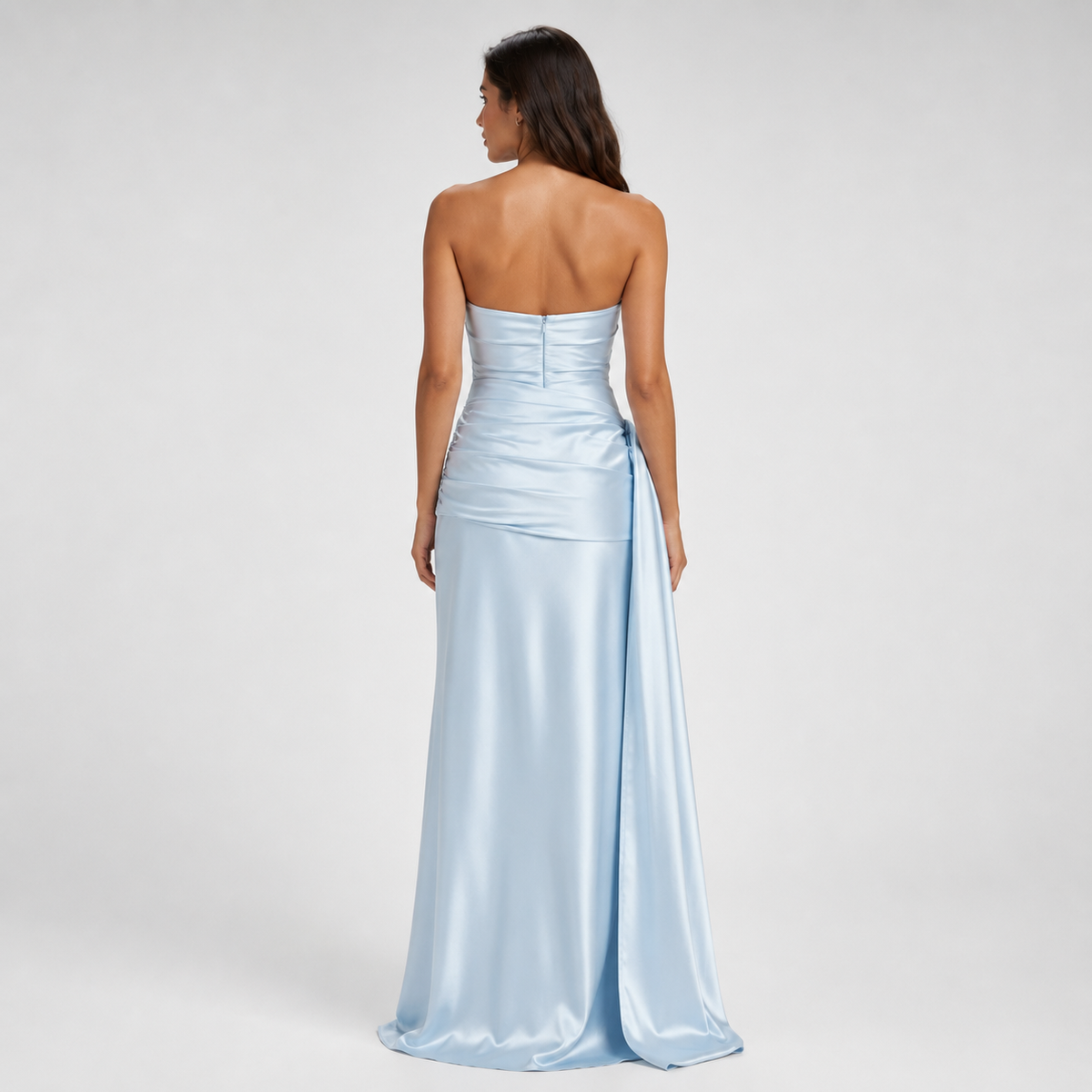 MARCELLA Backless A-Line Maxi Dress