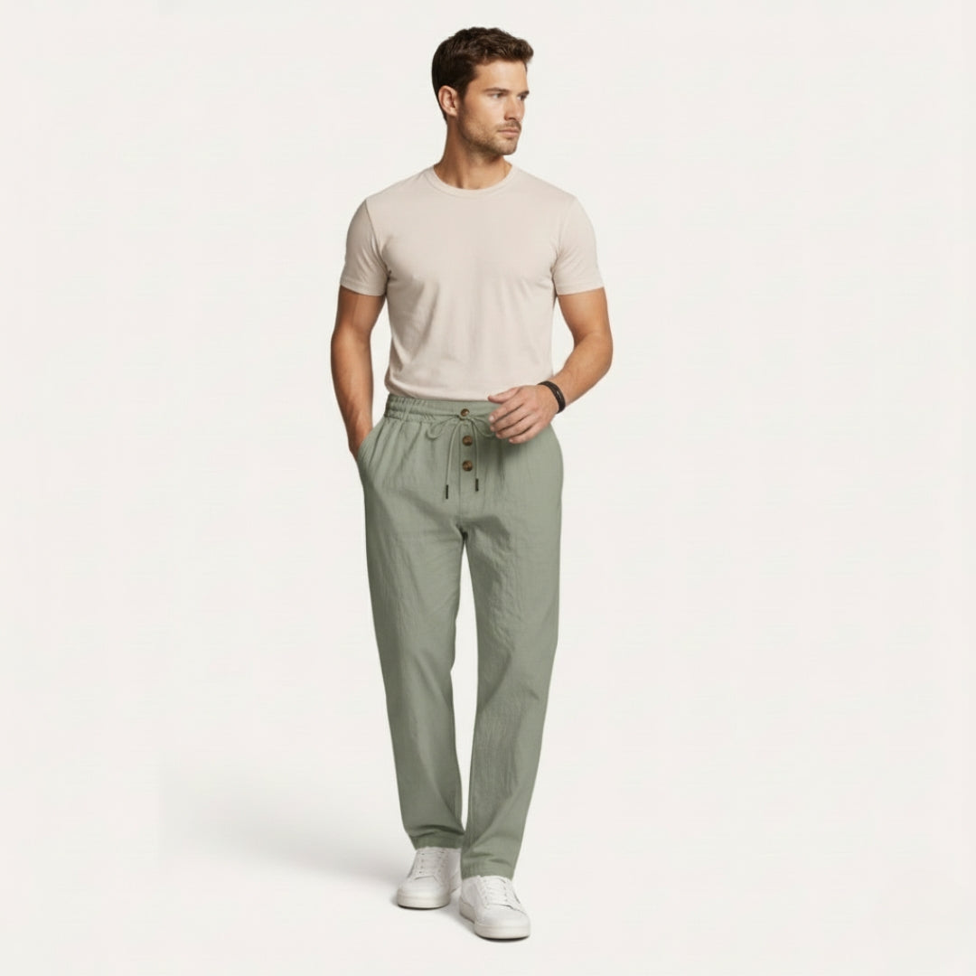 MILO Elastic Waist Casual Pants