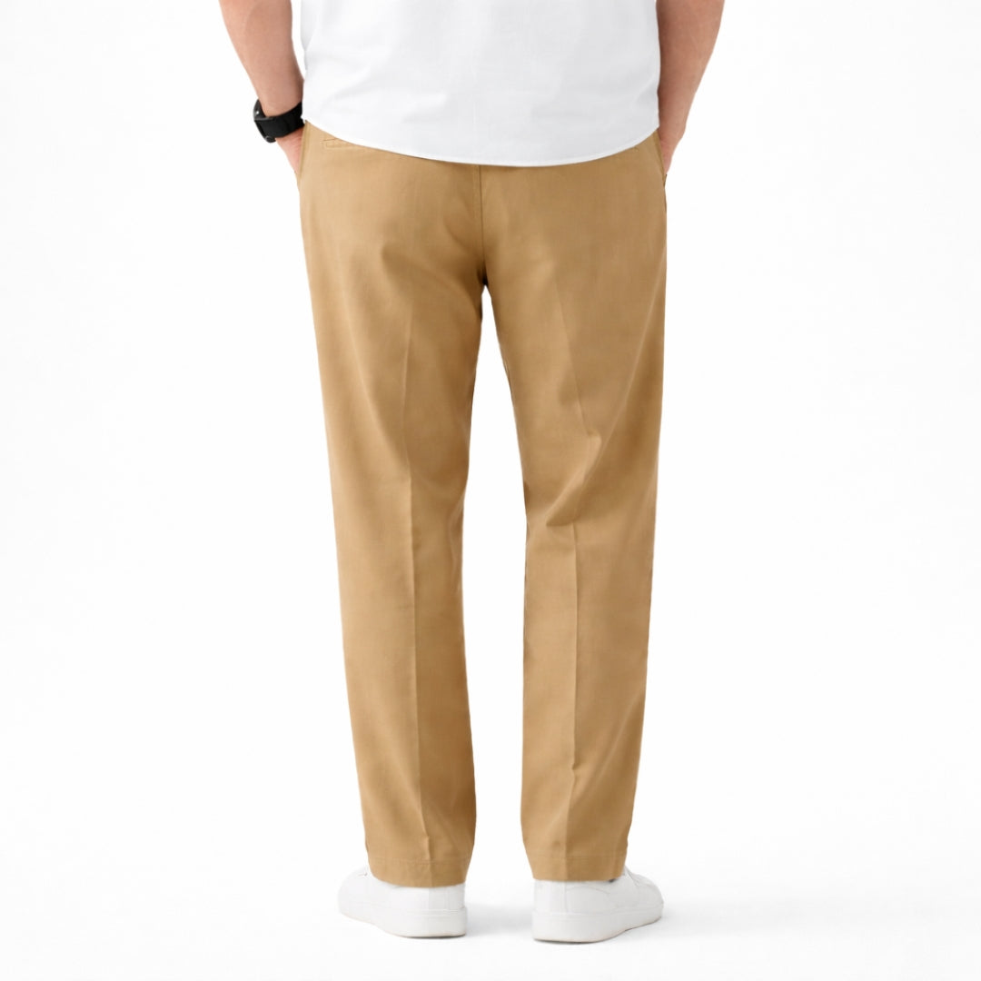 NOA Wide Loose Elastic Waist Pants