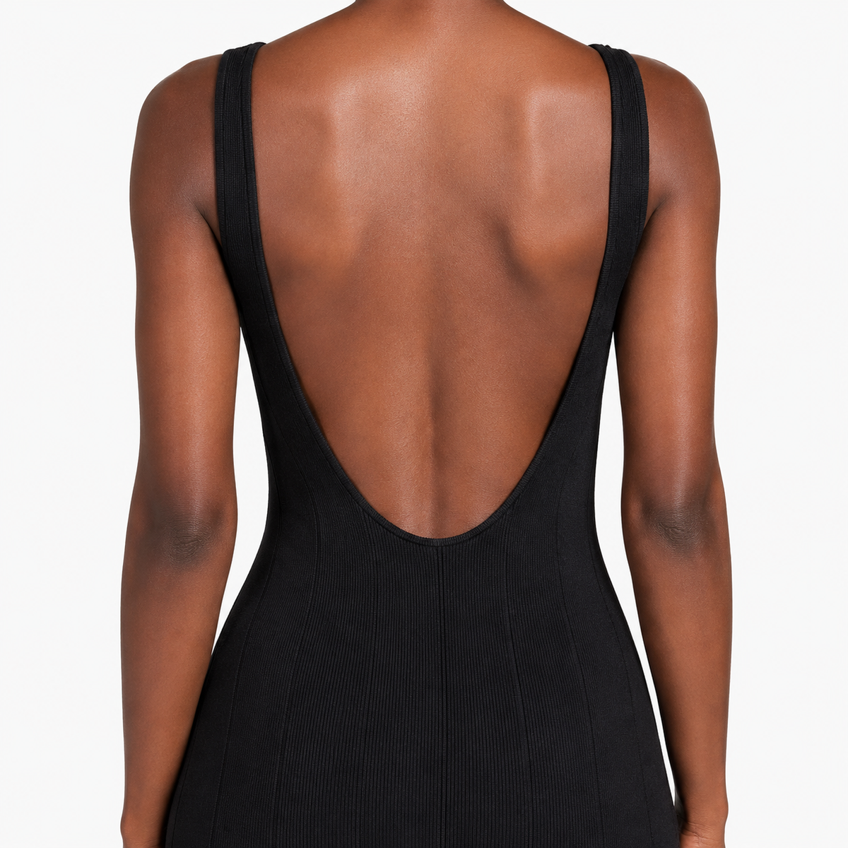 SABINE Backless Smooth Maxi Dress