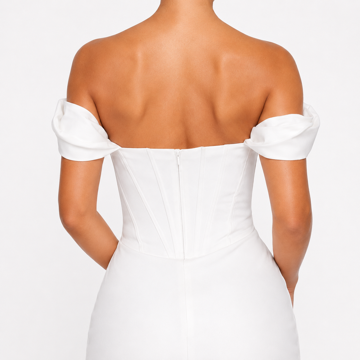 SABRINA Ruched Smooth Maxi Dress