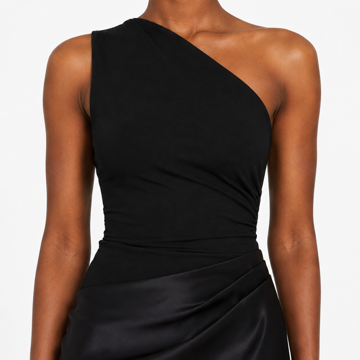 SORAYA Backless Satin Maxi Dress