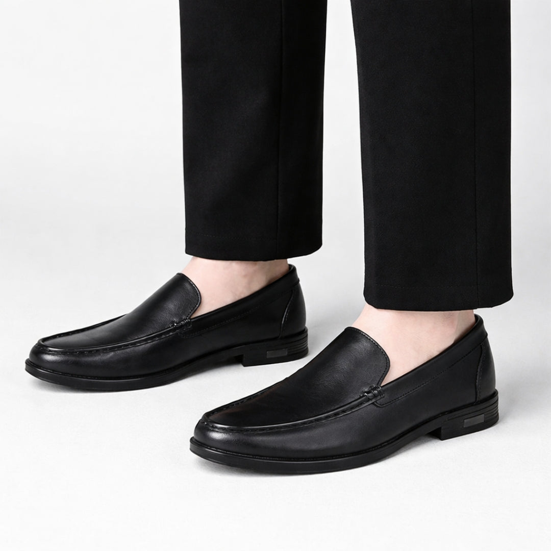 THEO Breathable Leather Loafers