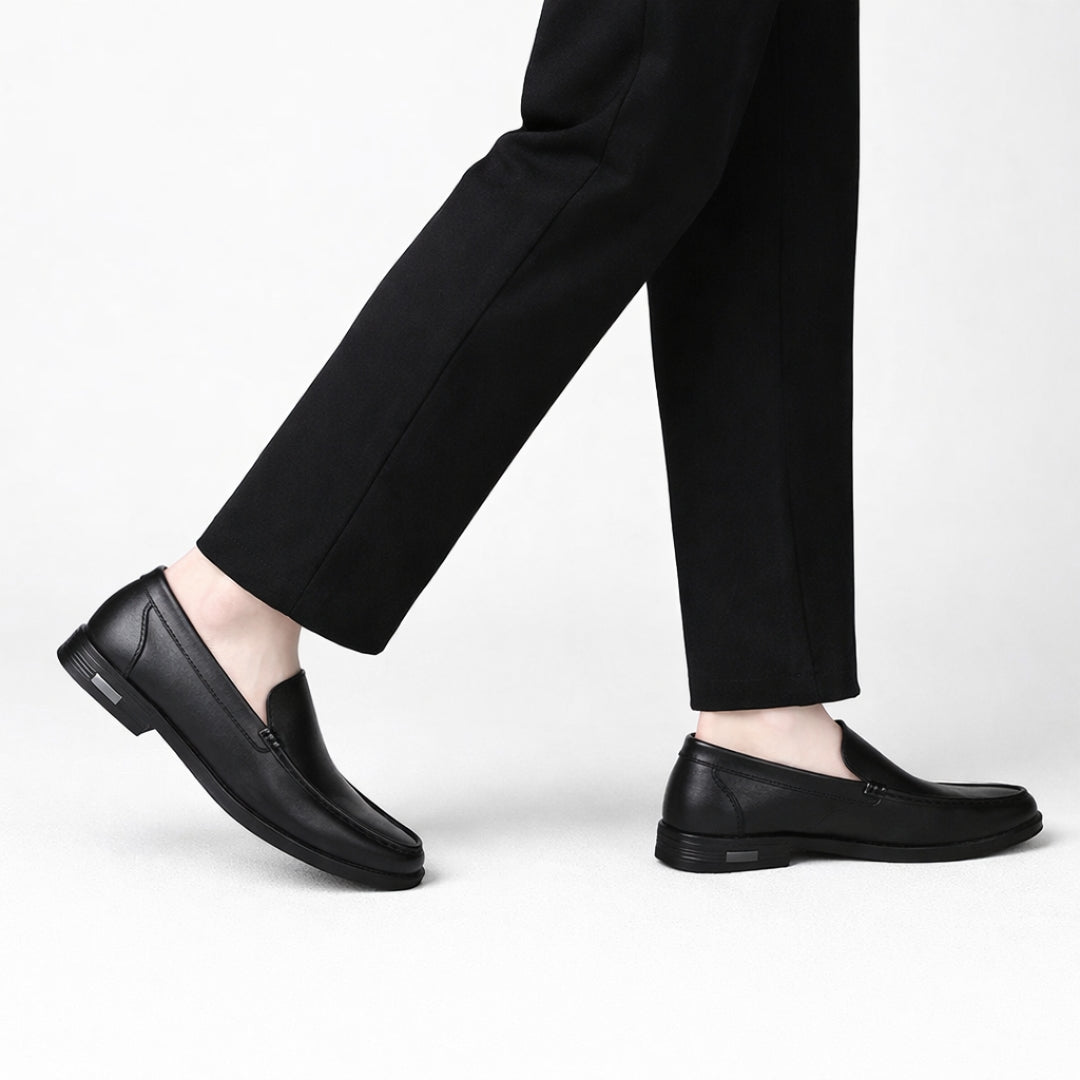THEO Breathable Leather Loafers